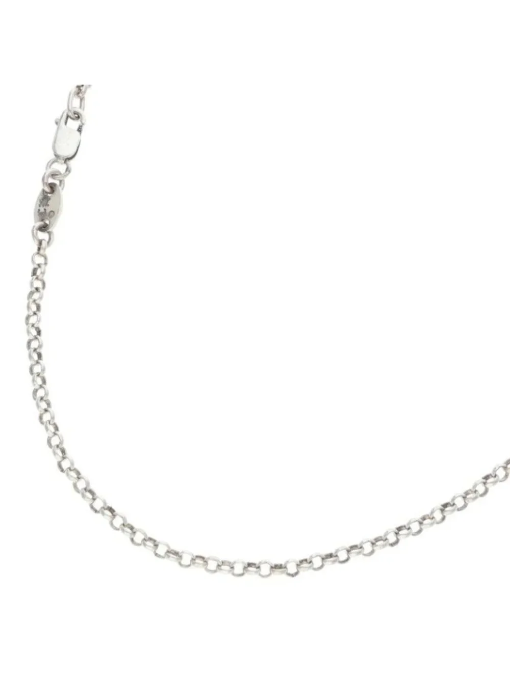 Chrome Hearts Neckchain Roll Chain Silver Necklace